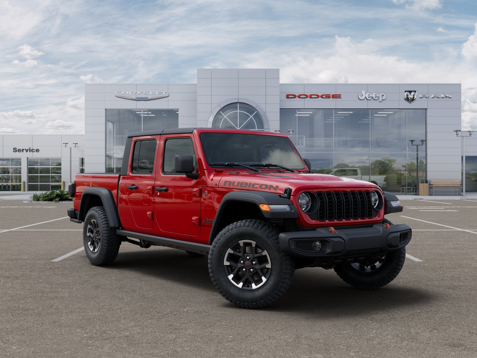 New 2025 Firecracker Red Clear-Coat Exterior Paint Jeep Rubicon image 29