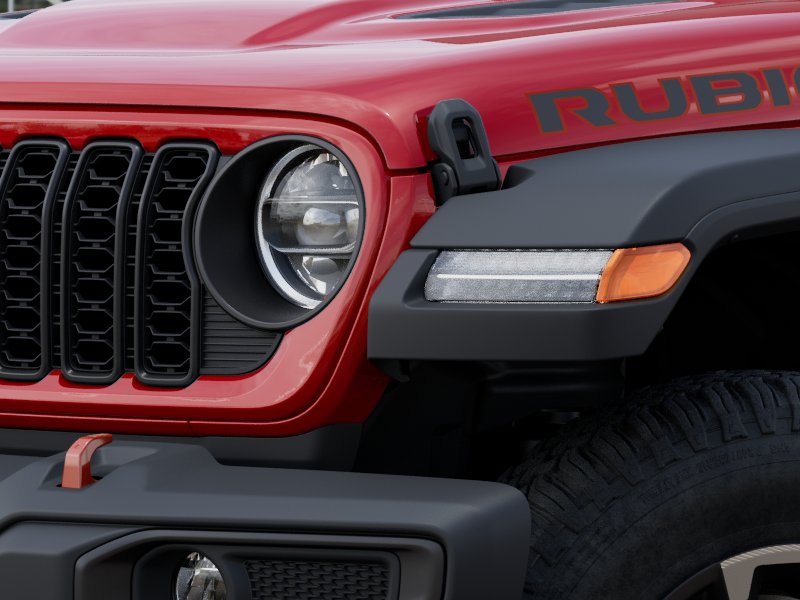 New 2025 Firecracker Red Clear-Coat Exterior Paint Jeep Rubicon image 32
