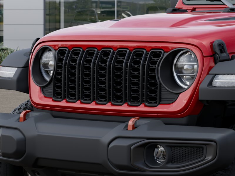 New 2025 Firecracker Red Clear-Coat Exterior Paint Jeep Rubicon image 33