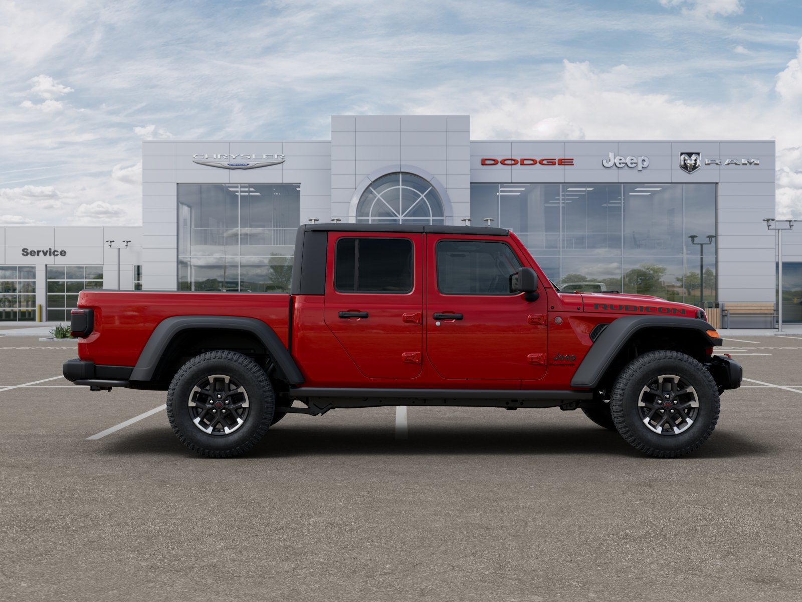 New 2025 Firecracker Red Clear-Coat Exterior Paint Jeep Rubicon image 38