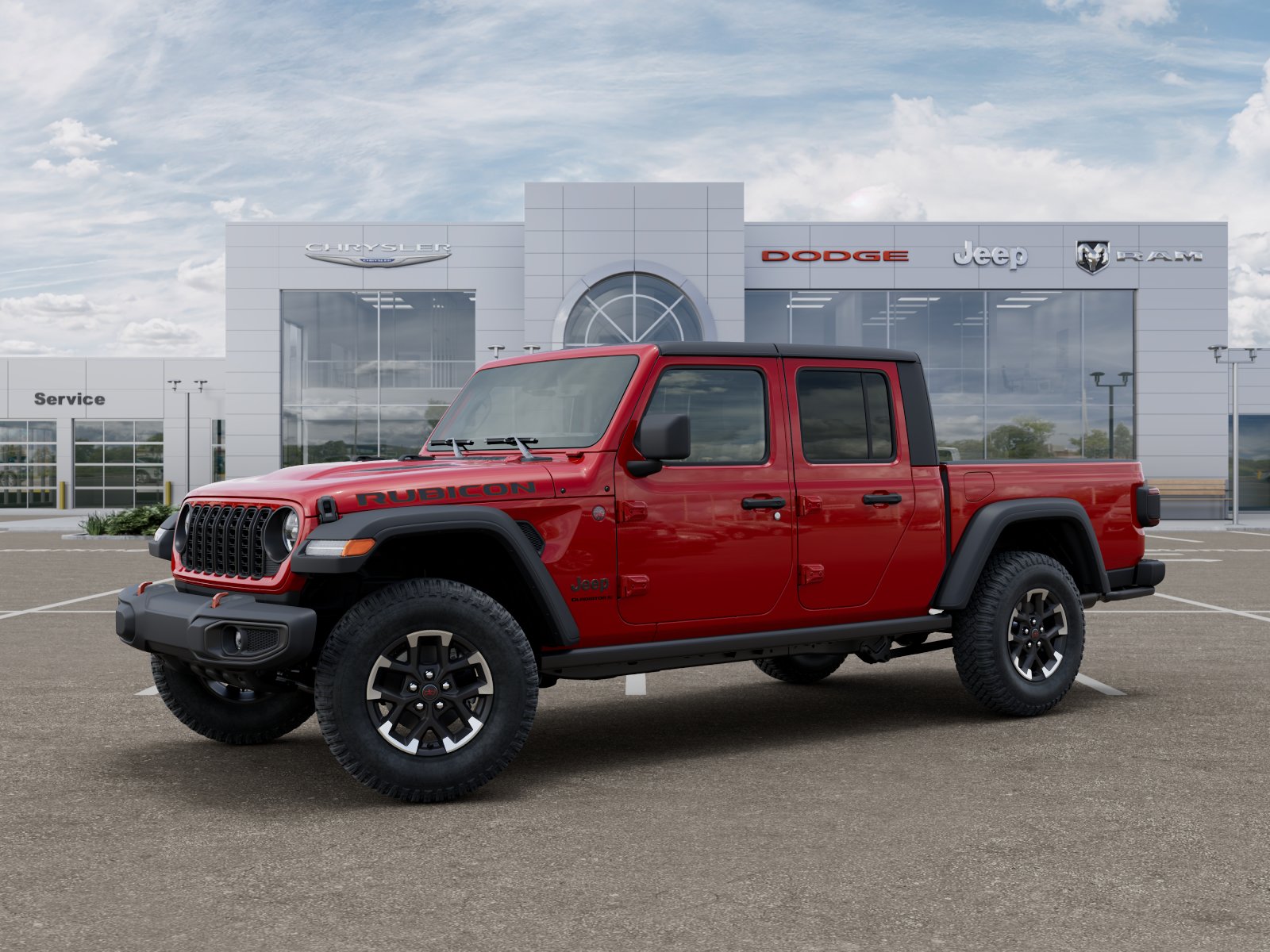 New 2025 Firecracker Red Clear-Coat Exterior Paint Jeep Rubicon image 27