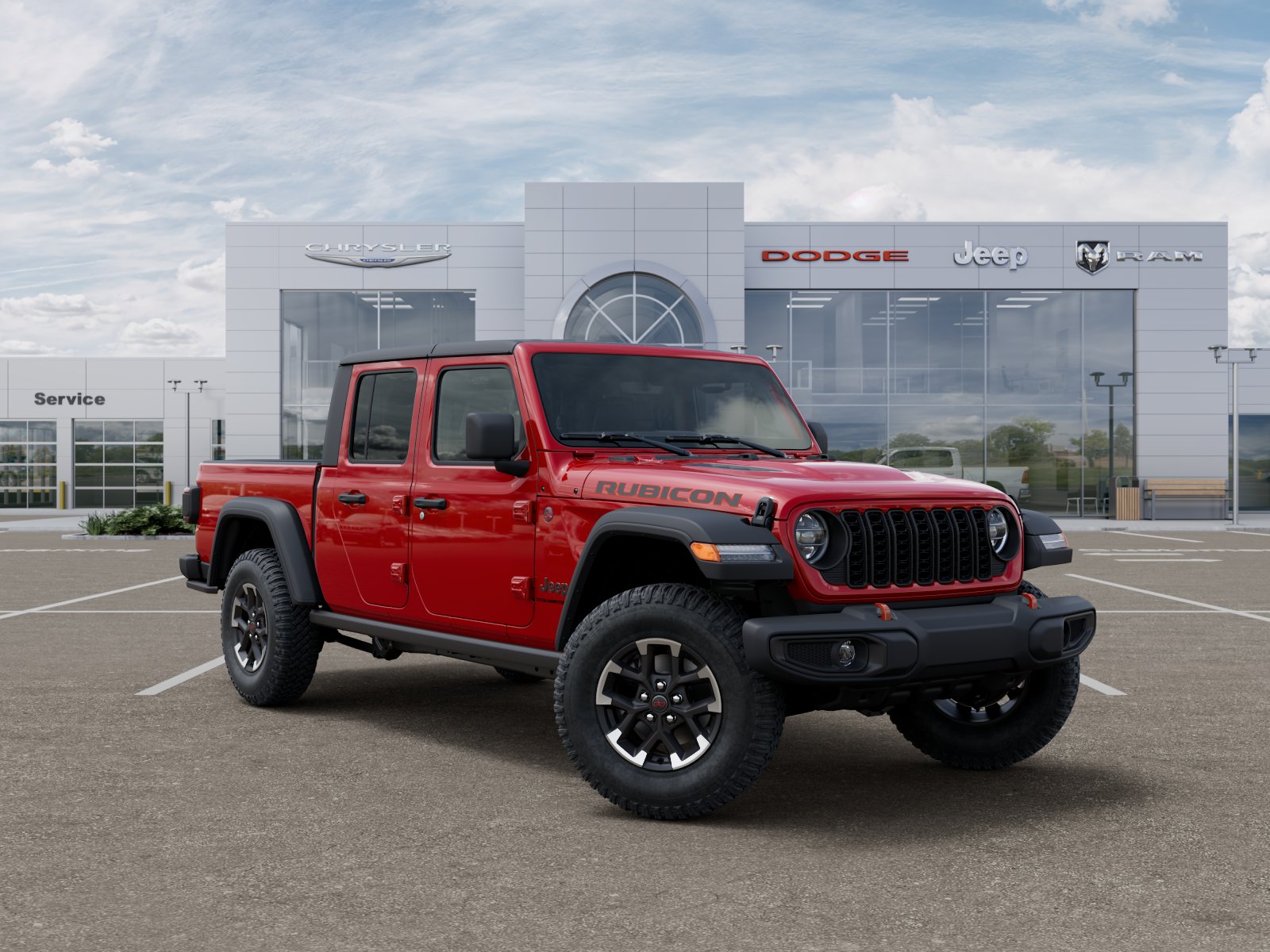 New 2025 Firecracker Red Clear-Coat Exterior Paint Jeep Rubicon image 29