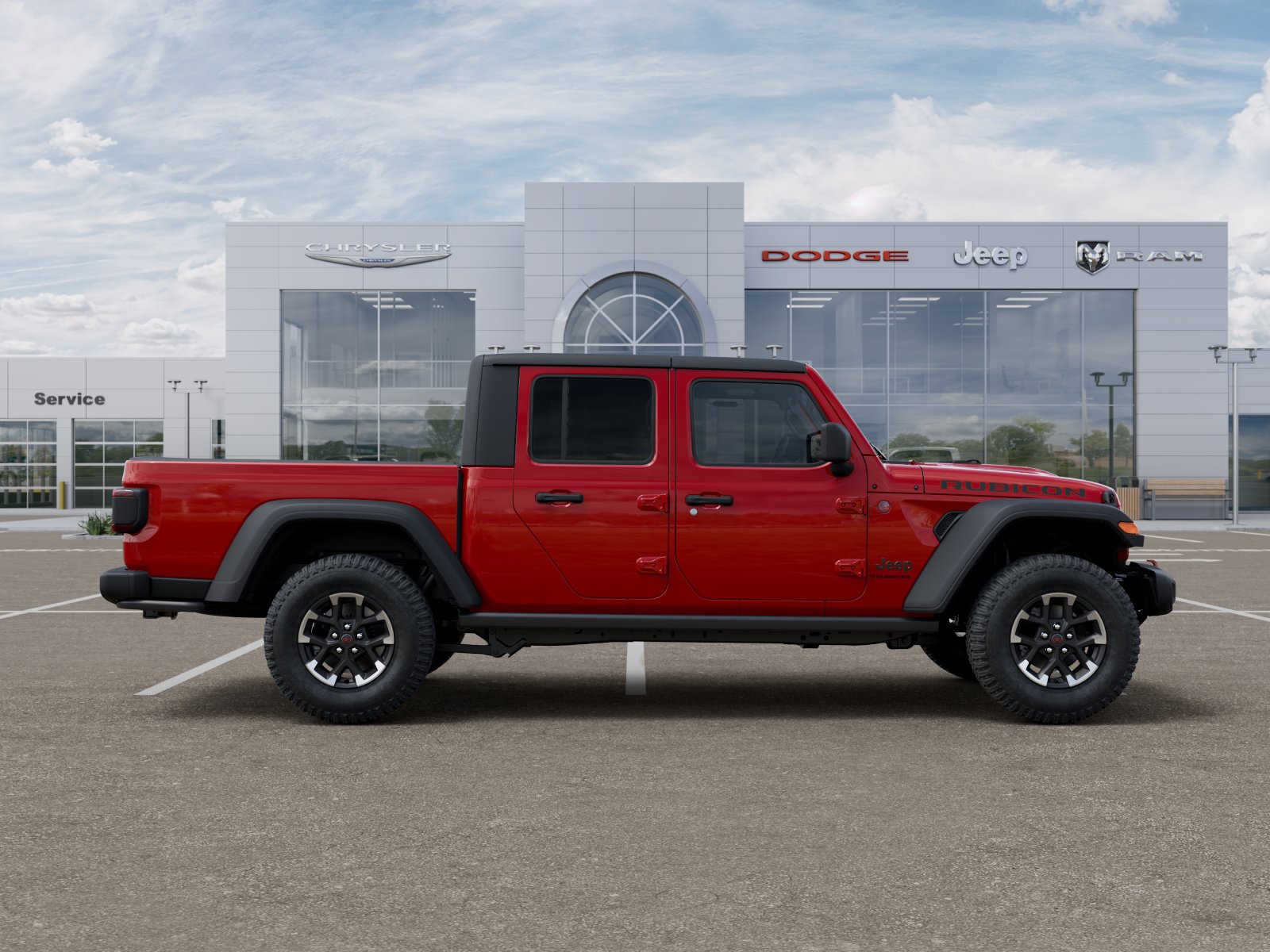 New 2025 Firecracker Red Clear-Coat Exterior Paint Jeep Rubicon image 38