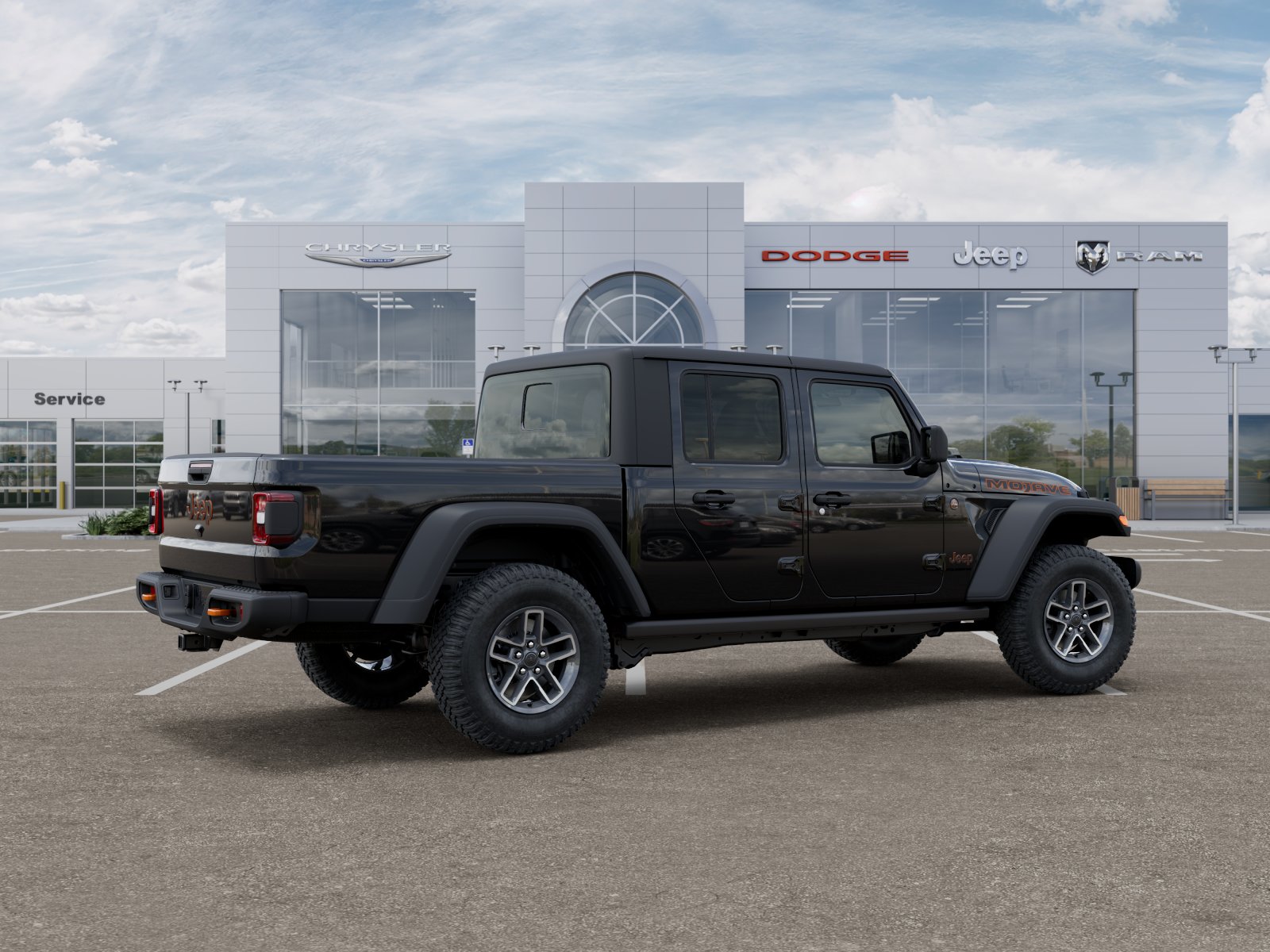 New 2025 Black Clear-Coat Exterior Paint Jeep Mojave image 27