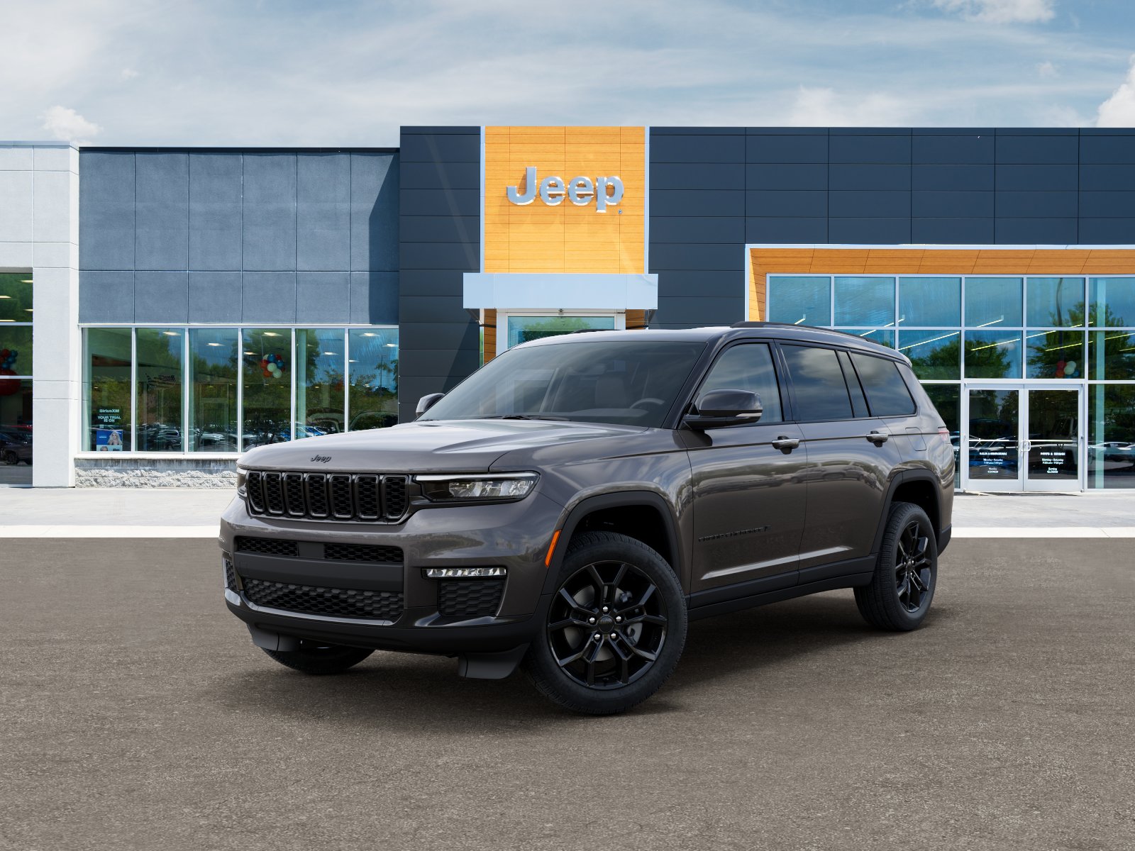New 2025 Baltic Gray Metallic Clear-Coat Exterior Paint Jeep Limited image 27