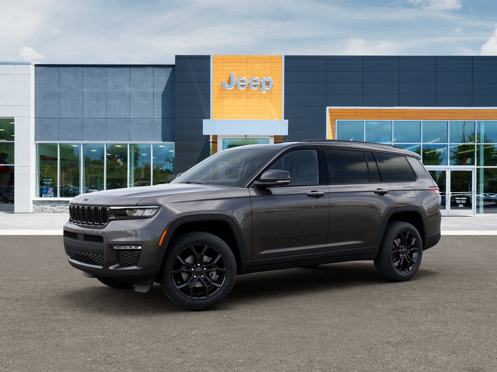 New 2025 Baltic Gray Metallic Clear-Coat Exterior Paint Jeep Limited image 28