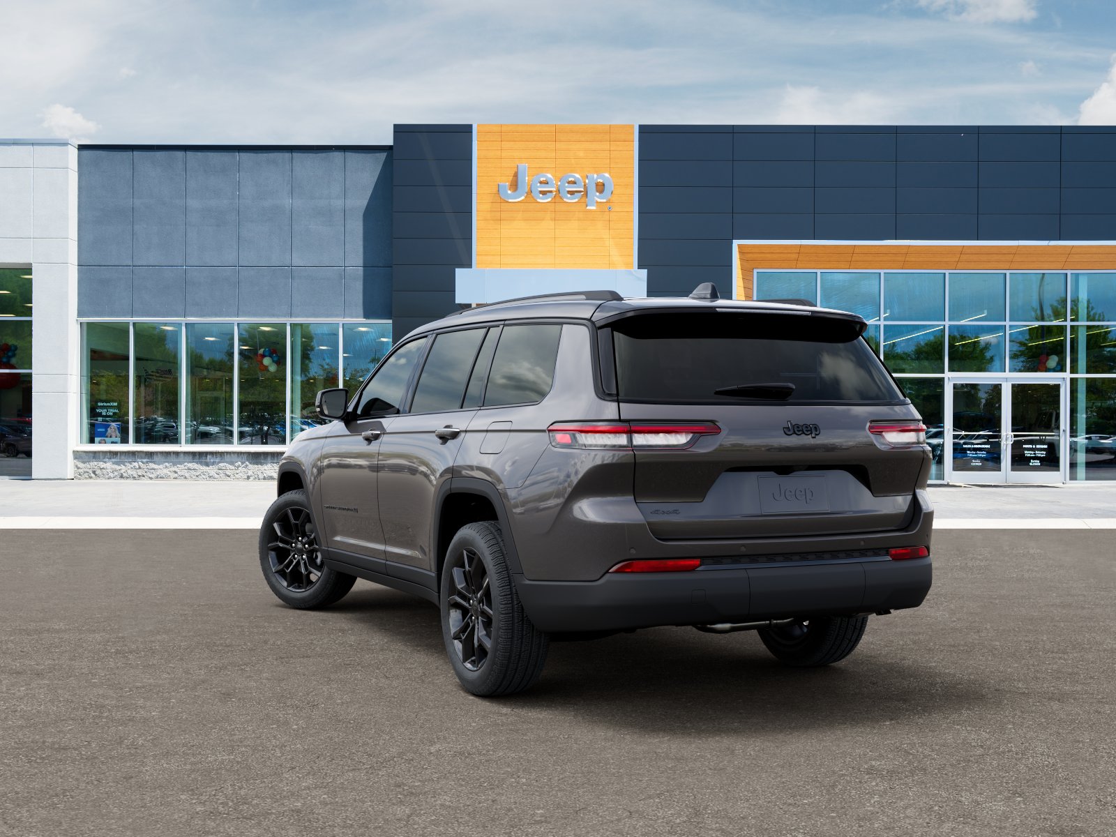 New 2025 Baltic Gray Metallic Clear-Coat Exterior Paint Jeep Limited image 29