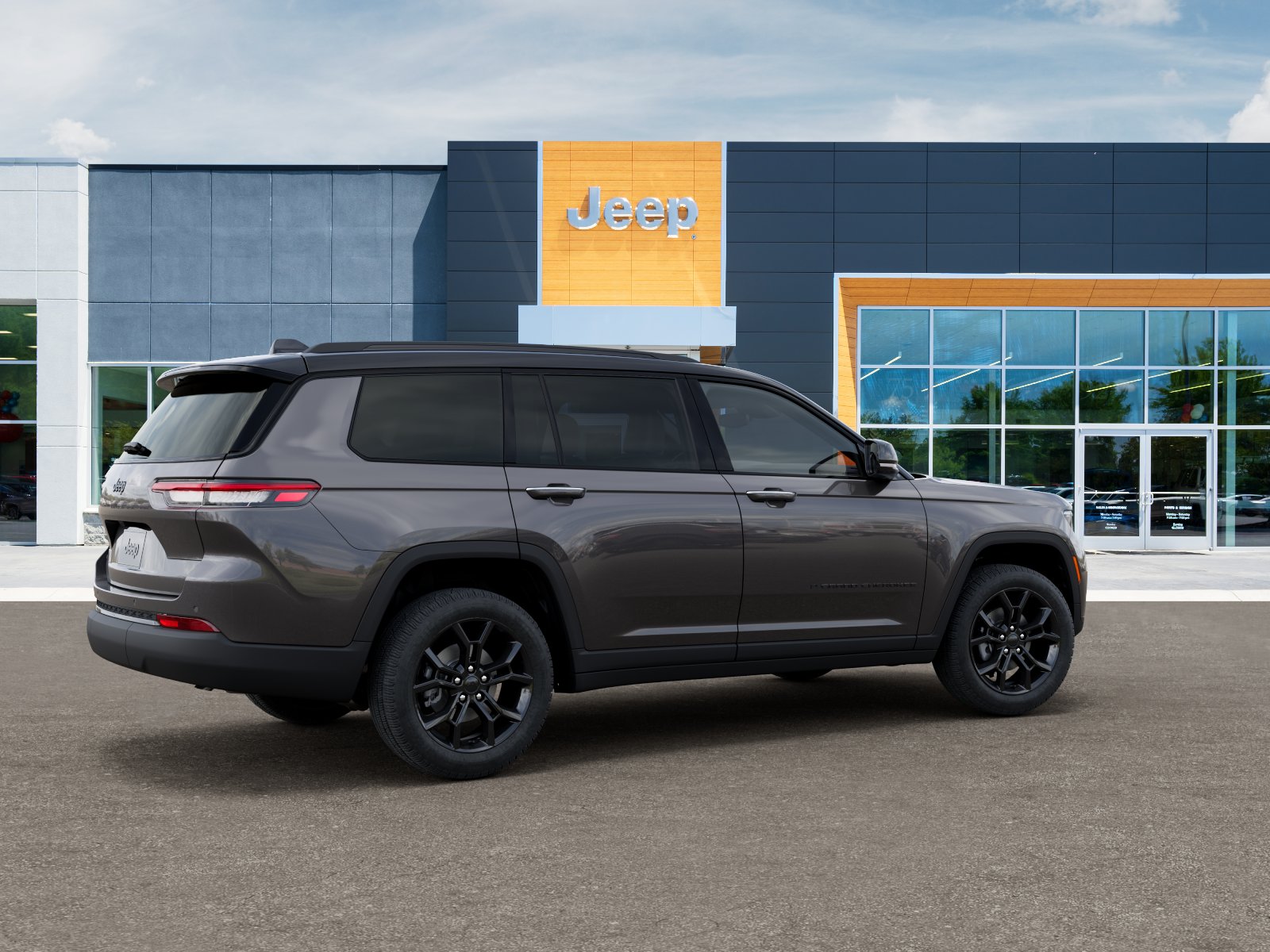 New 2025 Baltic Gray Metallic Clear-Coat Exterior Paint Jeep Limited image 30