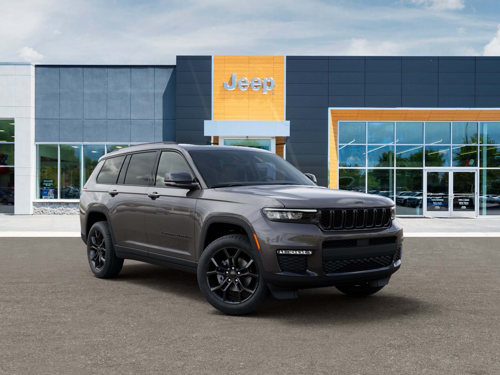 New 2025 Baltic Gray Metallic Clear-Coat Exterior Paint Jeep Limited image 31