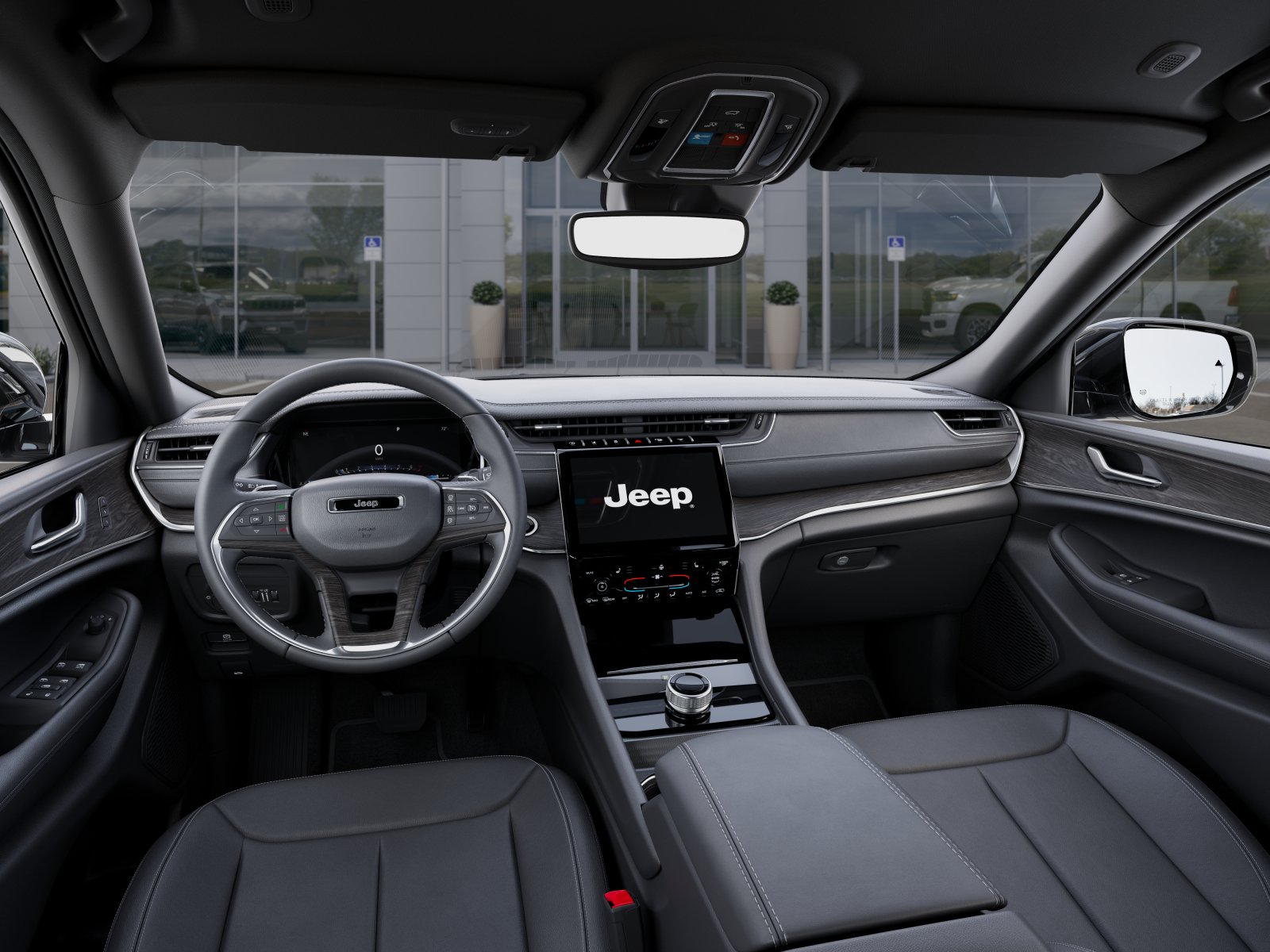 New 2025 Diamond Black Crystal Pearl-Coat Exterior Paint Jeep Limited image 40