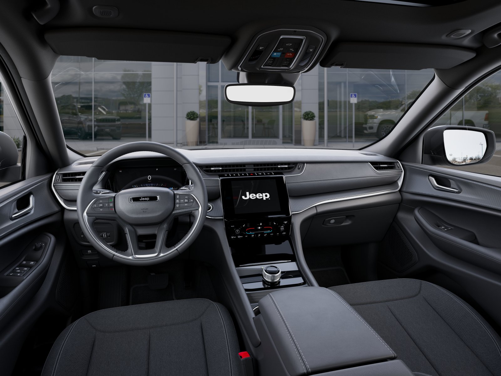 New 2025 Diamond Black Crystal Pearl-Coat Exterior Paint Jeep Laredo X image 30