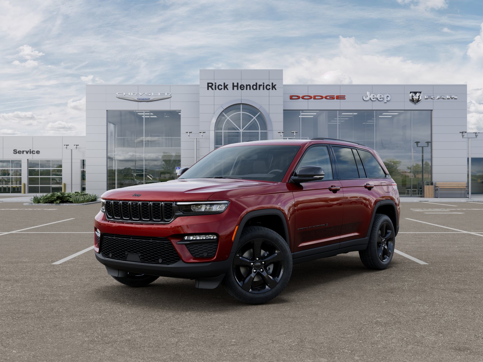 New 2025 Velvet Red Pearl-Coat Exterior Paint Jeep Limited image 36