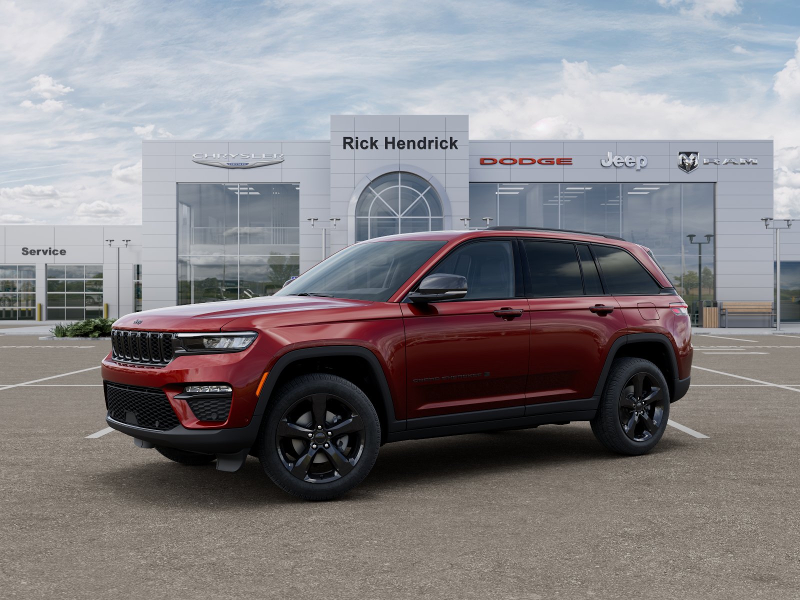 New 2025 Velvet Red Pearl-Coat Exterior Paint Jeep Limited image 37