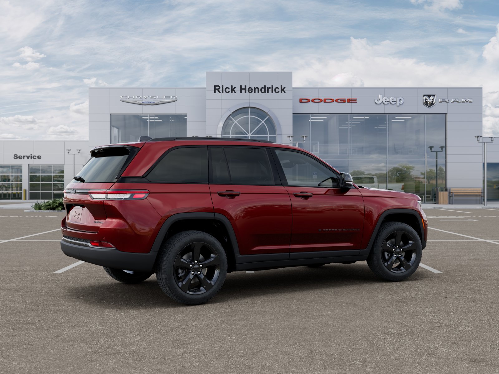New 2025 Velvet Red Pearl-Coat Exterior Paint Jeep Limited image 39