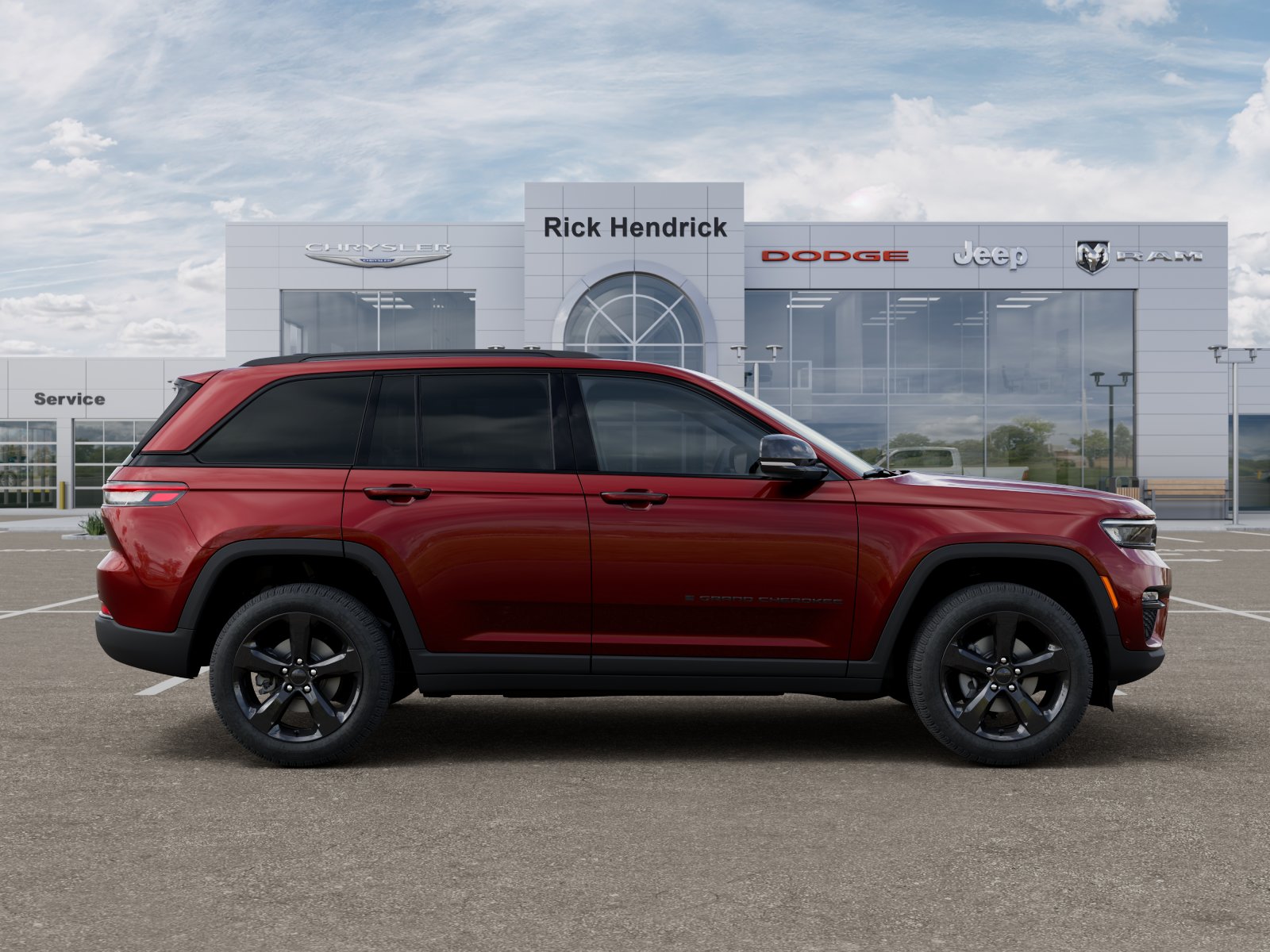 New 2025 Velvet Red Pearl-Coat Exterior Paint Jeep Limited image 56
