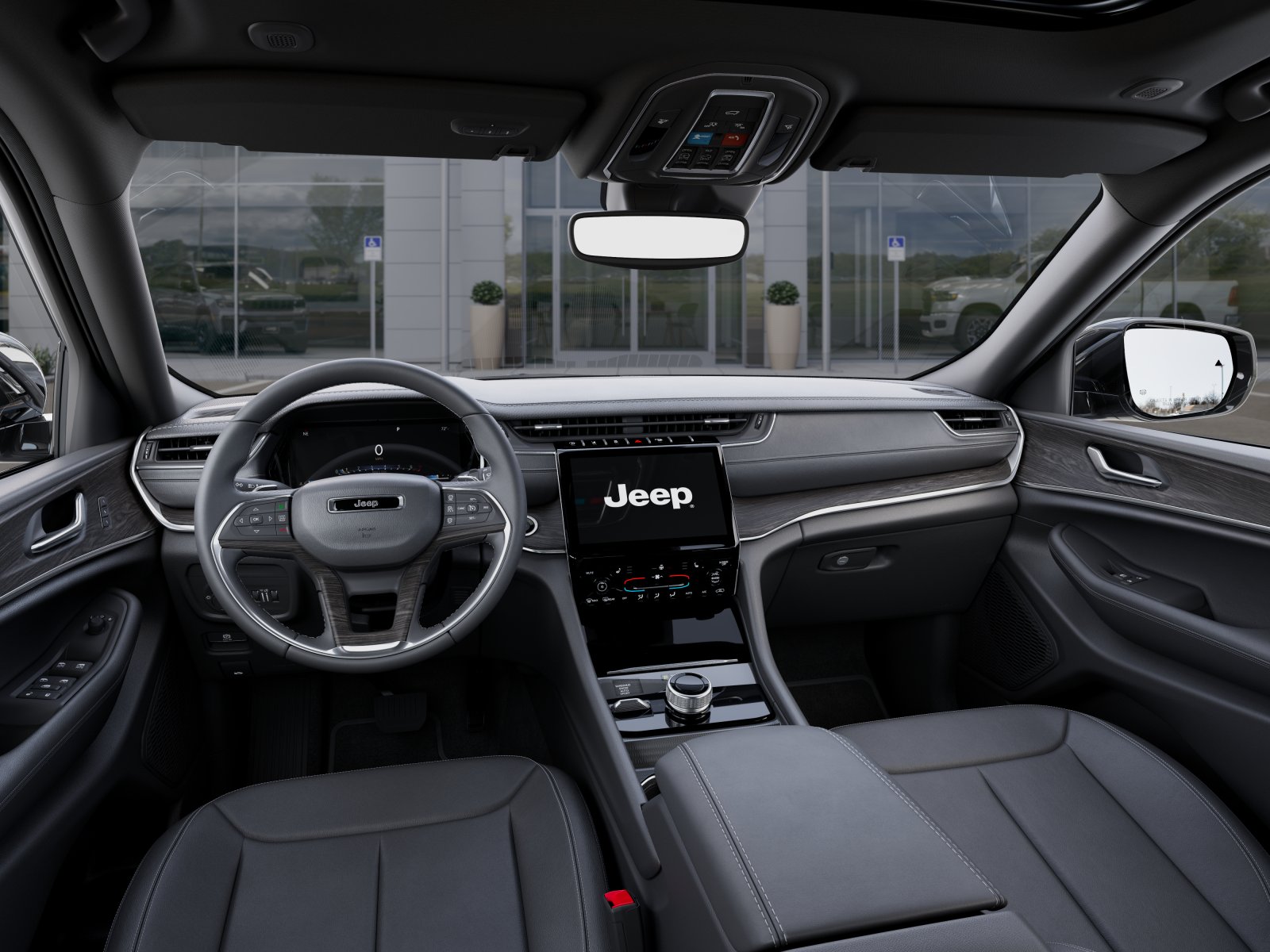 New 2025 Bright White Clear-Coat Exterior Paint Jeep Limited image 38