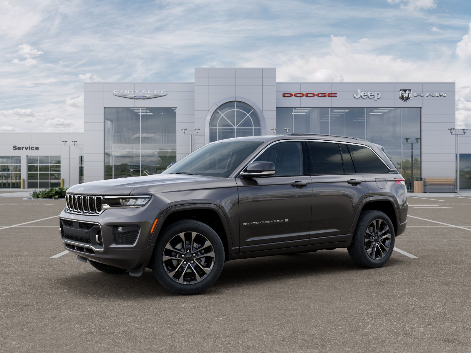 New 2025 Baltic Gray Metallic Clear-Coat Exterior Paint Jeep Overland image 16