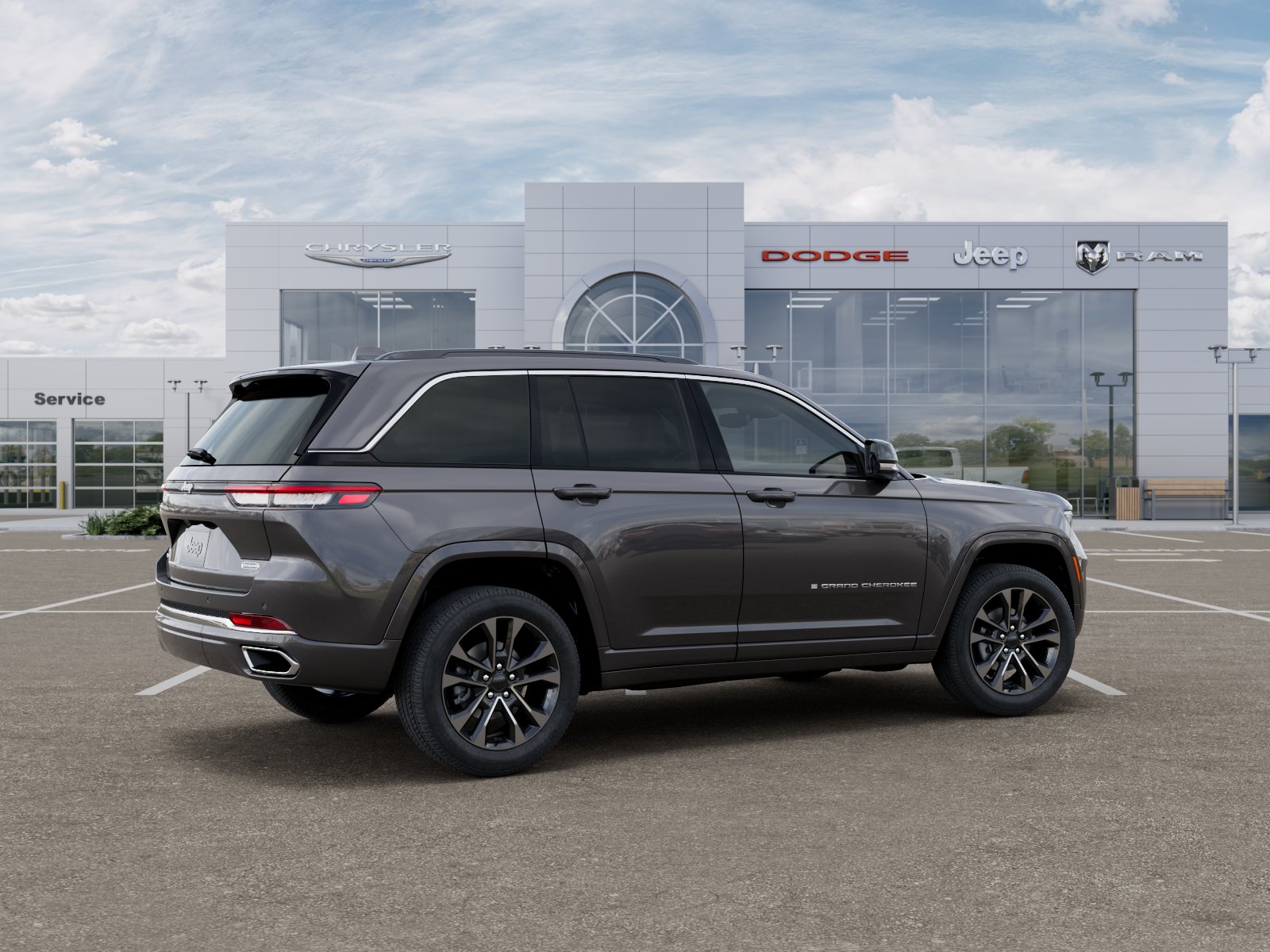 New 2025 Baltic Gray Metallic Clear-Coat Exterior Paint Jeep Overland image 17