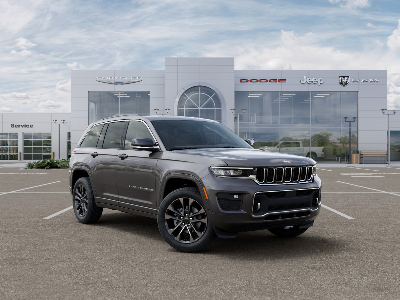 New 2025 Baltic Gray Metallic Clear-Coat Exterior Paint Jeep Overland image 18