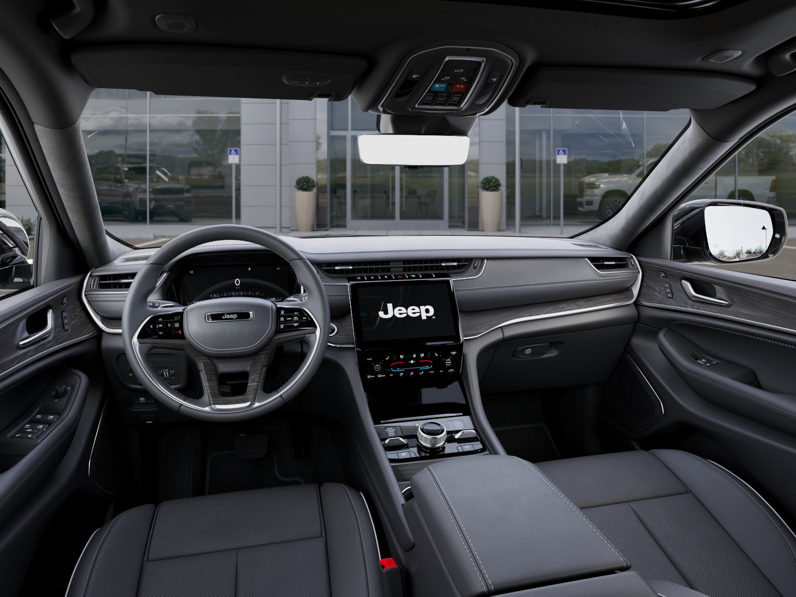 New 2025 Baltic Gray Metallic Clear-Coat Exterior Paint Jeep Overland image 23