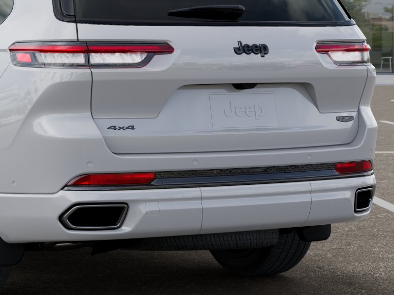 New 2025 Bright White Clear-Coat Exterior Paint Jeep Summit image 13