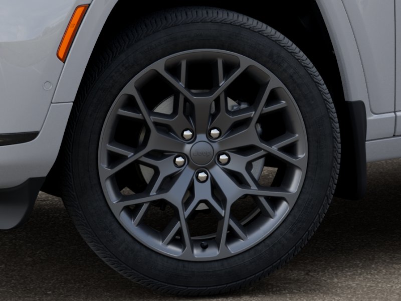 New 2025 Bright White Clear-Coat Exterior Paint Jeep Summit image 8