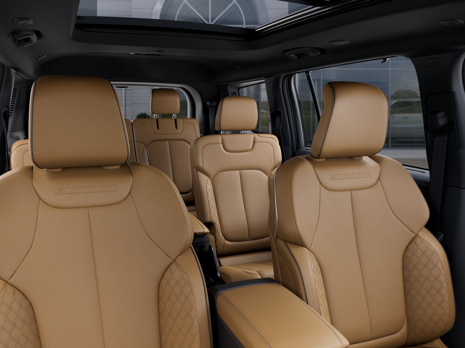 New 2025 Bright White Clear-Coat Exterior Paint Jeep Summit image 26