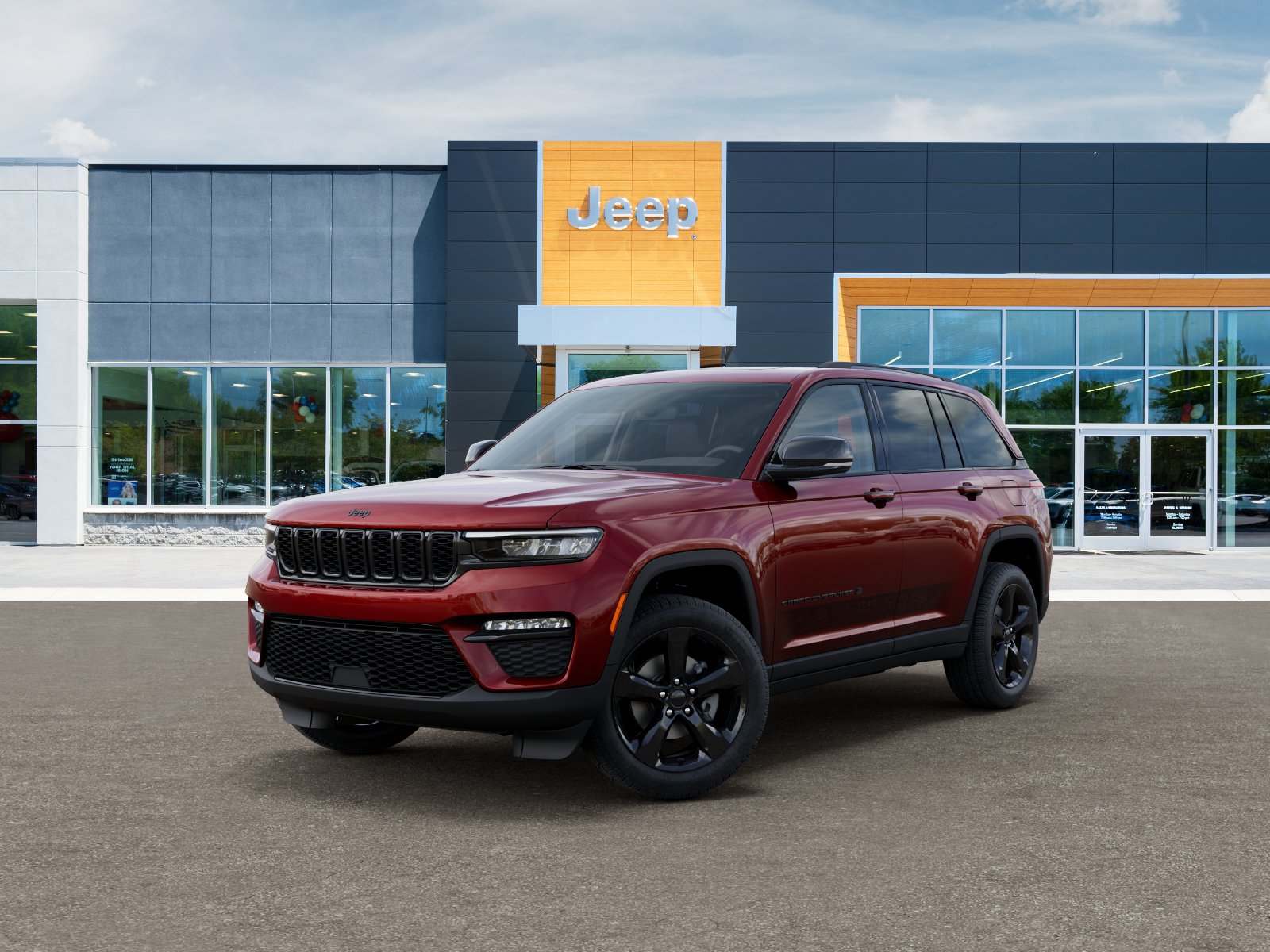 New 2025 Velvet Red Pearl-Coat Exterior Paint Jeep Limited image 27