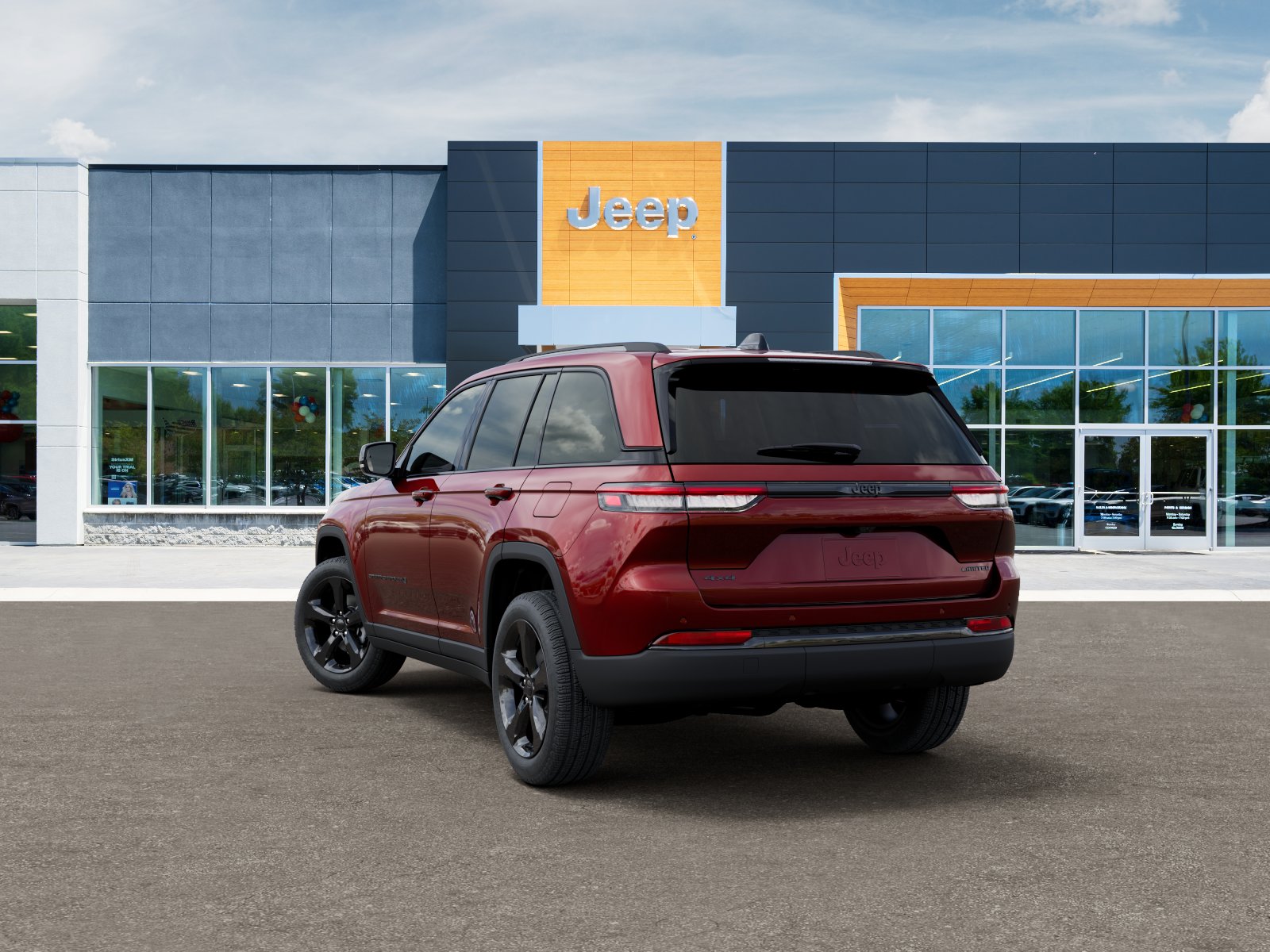 New 2025 Velvet Red Pearl-Coat Exterior Paint Jeep Limited image 29