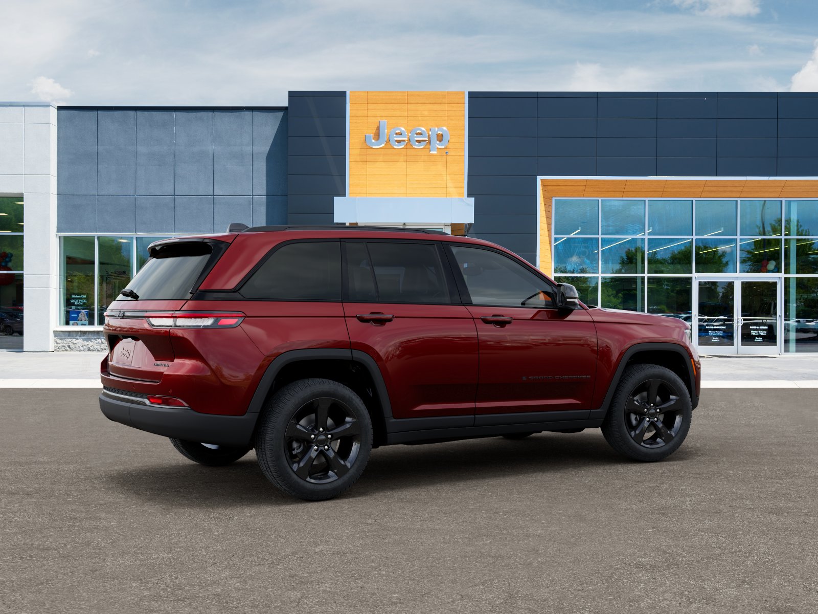 New 2025 Velvet Red Pearl-Coat Exterior Paint Jeep Limited image 30