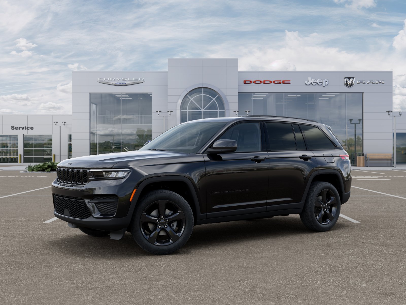 New 2025 Diamond Black Crystal Pearlcoat Jeep Altitude X image 31