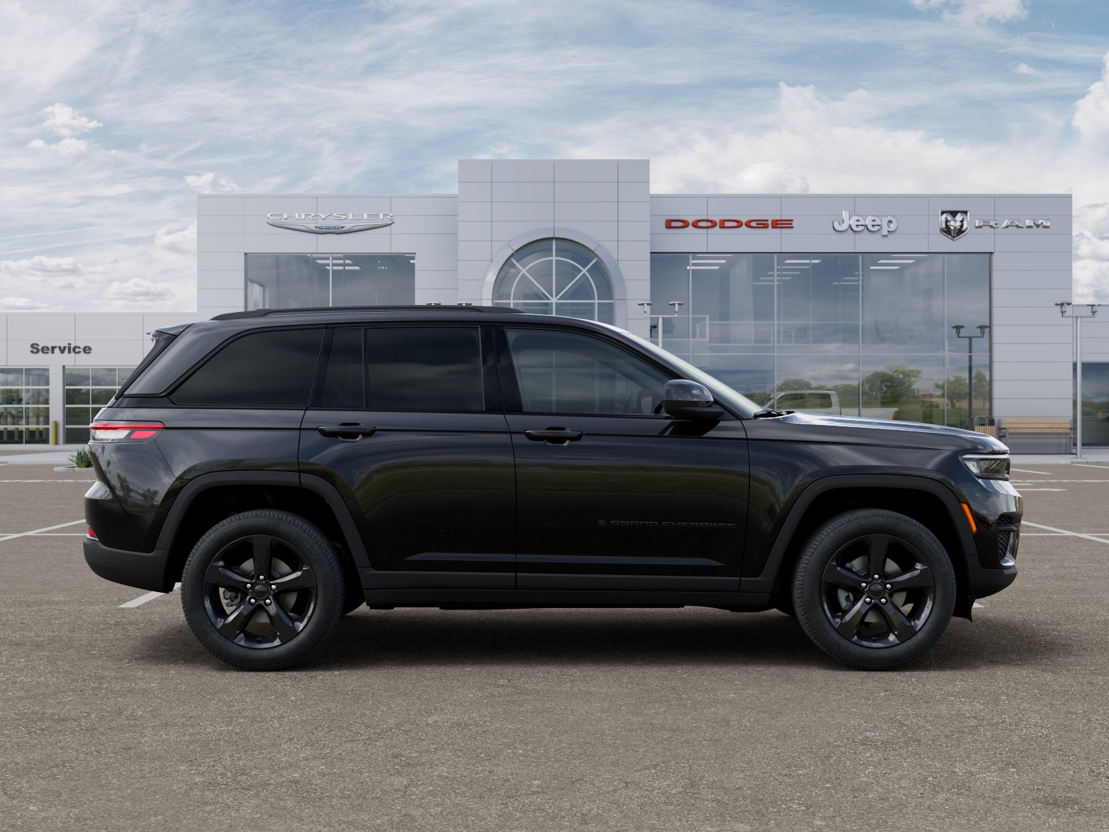 New 2025 Diamond Black Crystal Pearlcoat Jeep Altitude X image 42