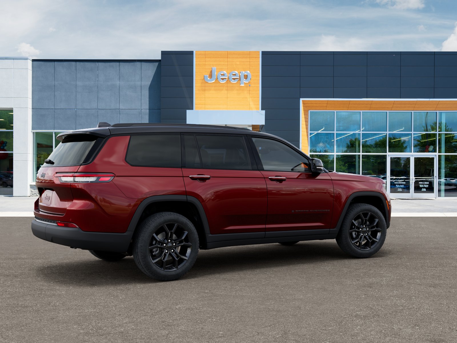 New 2025 Velvet Red Pearl-Coat Exterior Paint Jeep Limited image 30