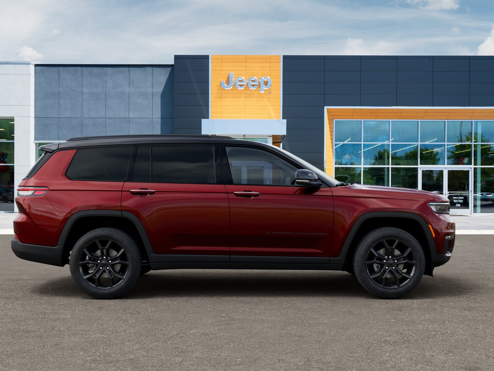 New 2025 Velvet Red Pearl-Coat Exterior Paint Jeep Limited image 47