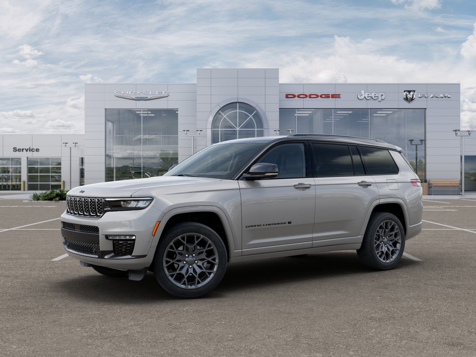 New 2025 Silver Zynith Exterior Paint Jeep Summit Reserve image 33