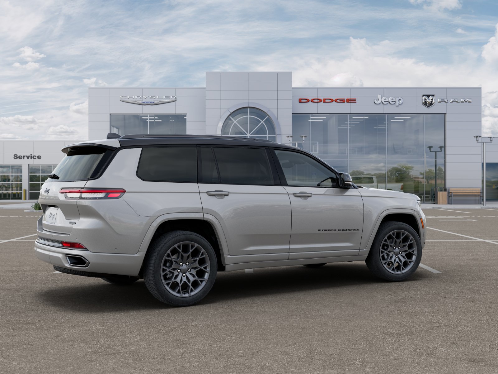 New 2025 Silver Zynith Exterior Paint Jeep Summit Reserve image 34