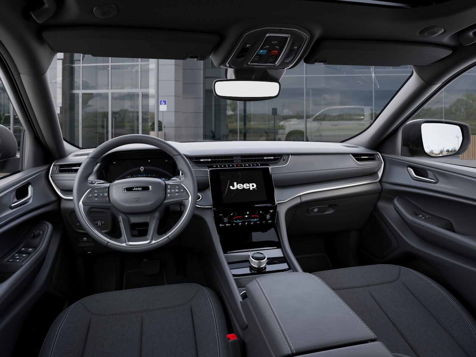 New 2025 Diamond Black Crystal Pearl-Coat Exterior Paint Jeep Laredo X image 64