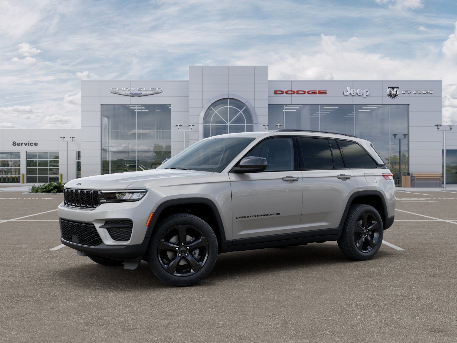 New 2025 Silver Zynith Exterior Paint Jeep Laredo image 25