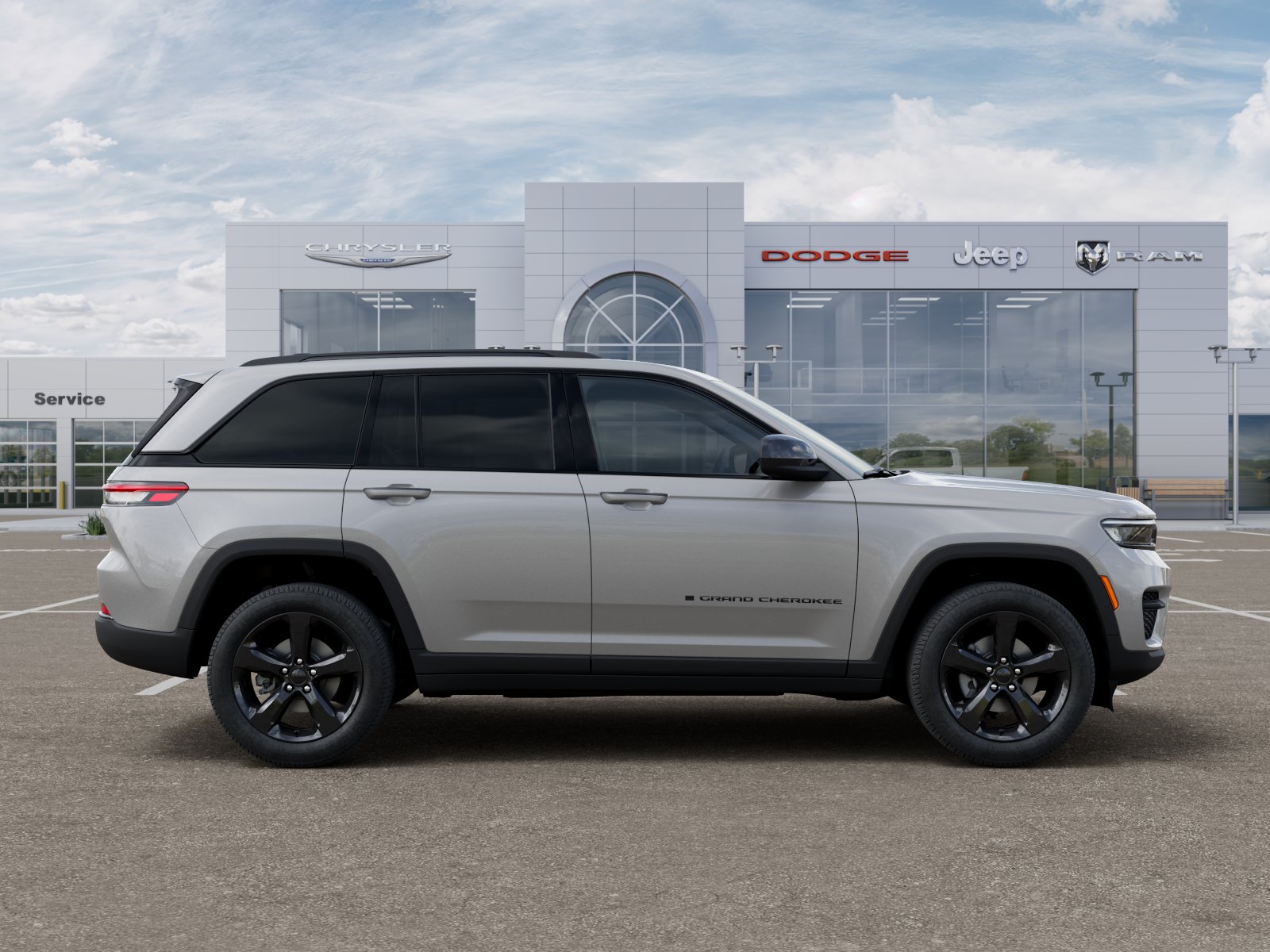 New 2025 Silver Zynith Exterior Paint Jeep Laredo image 36