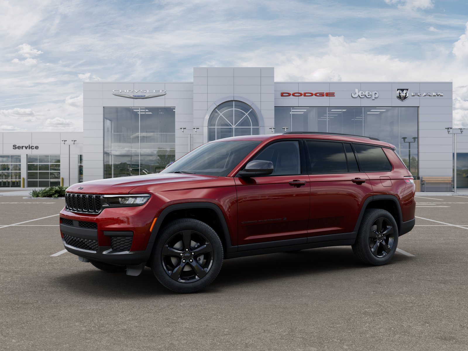 New 2025 Velvet Red Pearl-Coat Exterior Paint Jeep Altitude X image 29