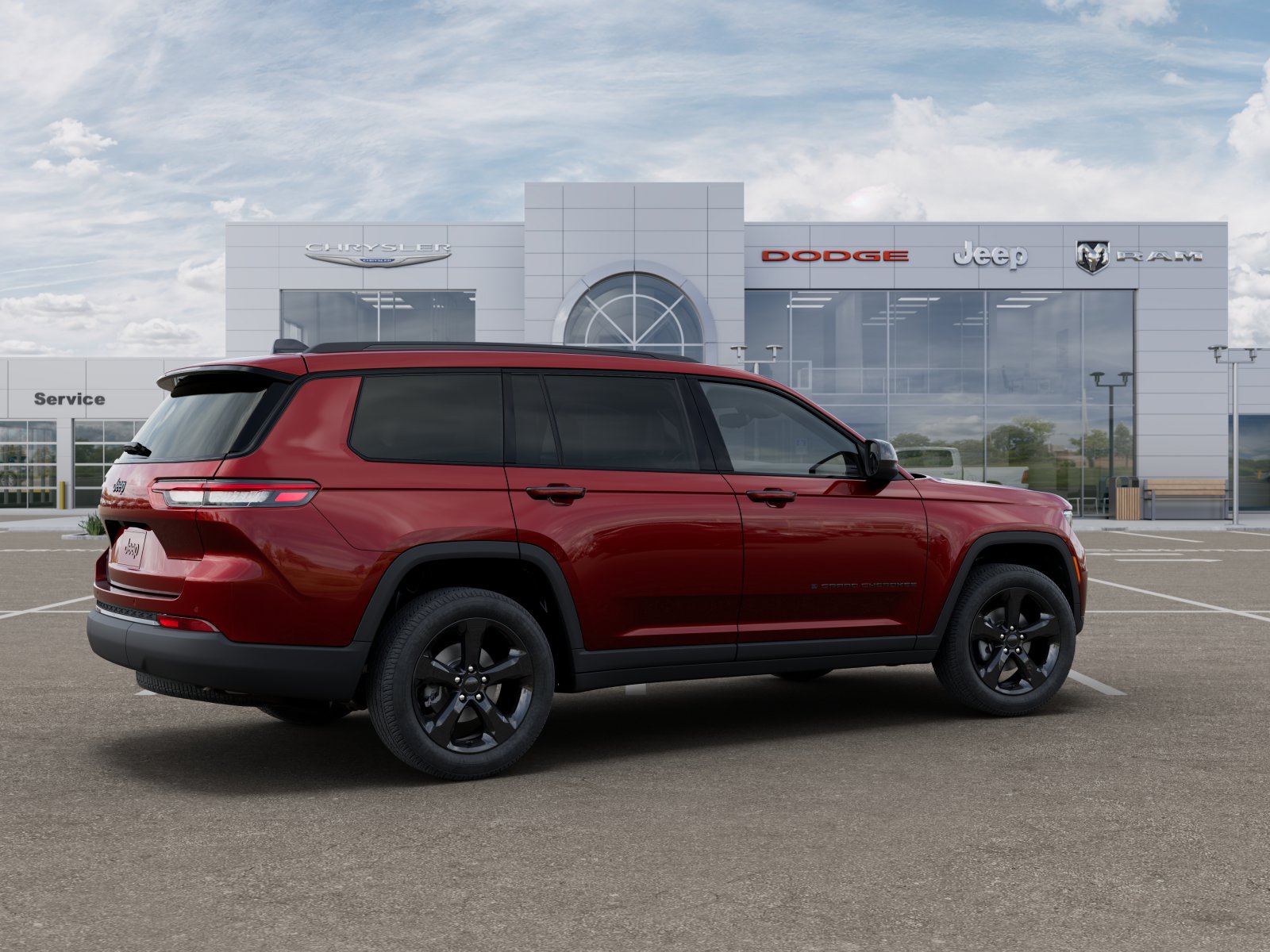 New 2025 Velvet Red Pearl-Coat Exterior Paint Jeep Altitude X image 30