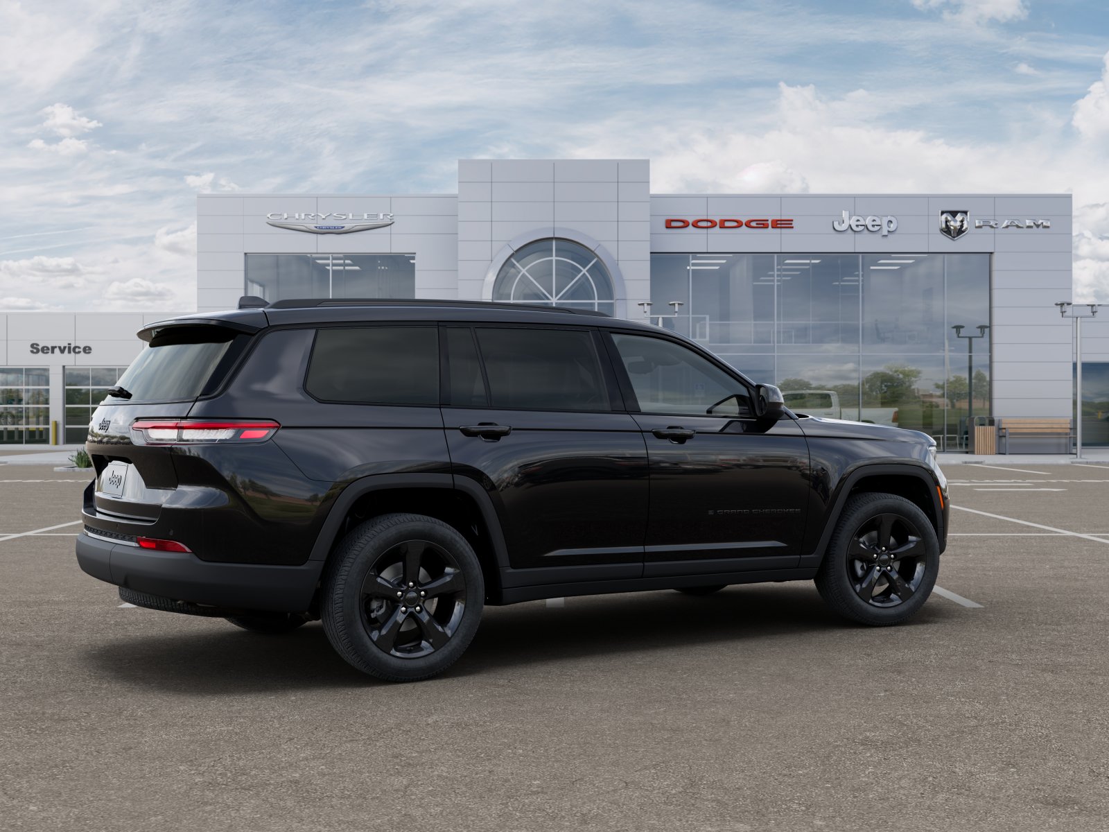 New 2025 Diamond Black Crystal Pearl-Coat Exterior Paint Jeep Altitude X image 34
