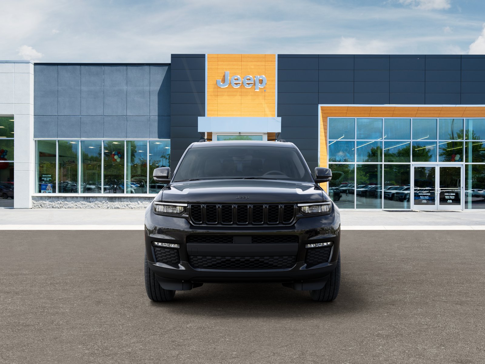 New 2025 Diamond Black Crystal Pearl-Coat Exterior Paint Jeep Limited image 32