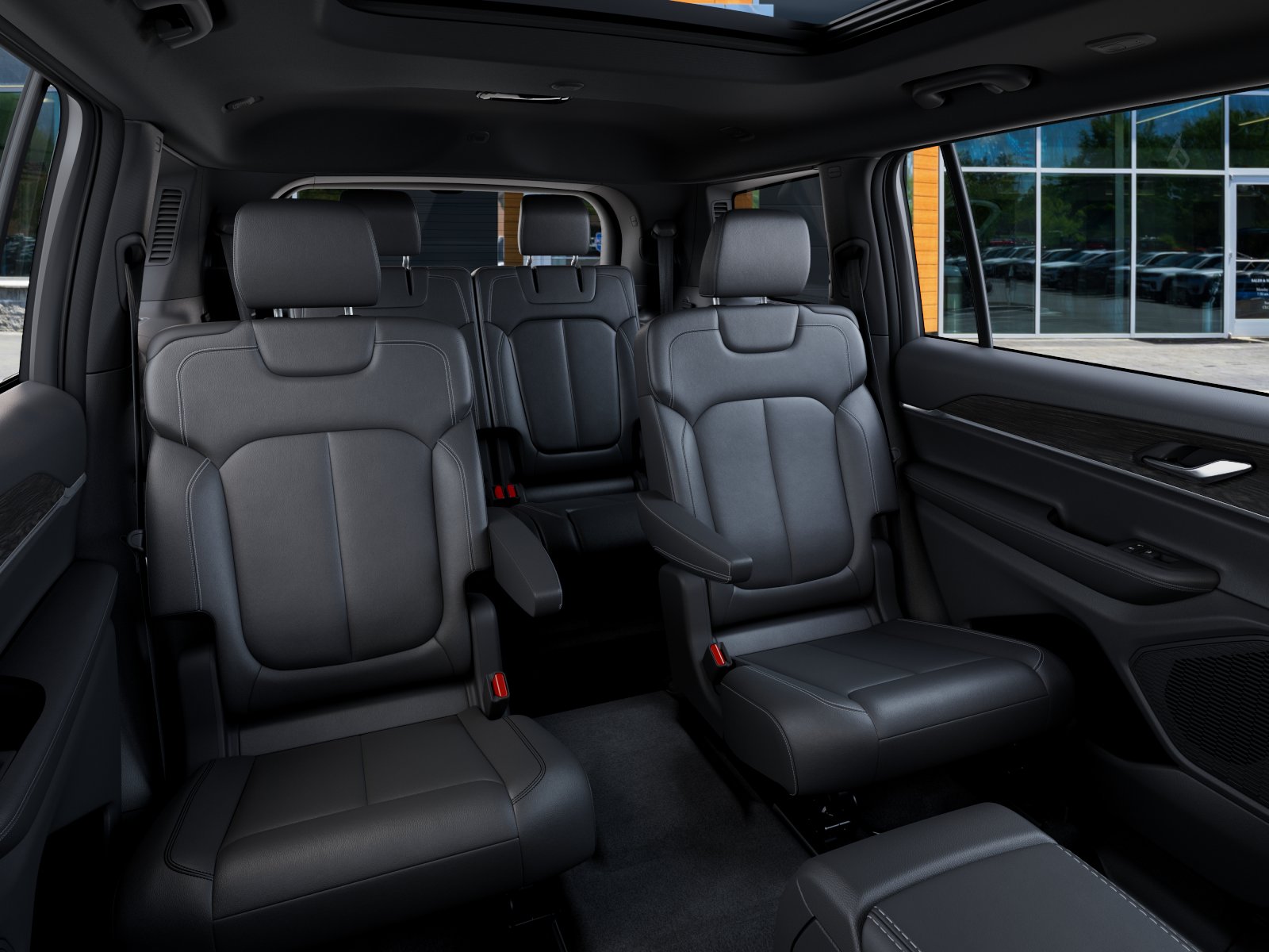 New 2025 Diamond Black Crystal Pearl-Coat Exterior Paint Jeep Limited image 41