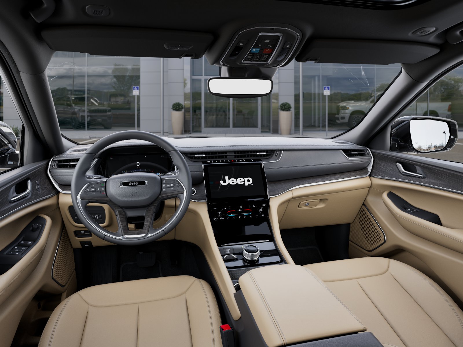 New 2025 Bright White Clear-Coat Exterior Paint Jeep Limited image 33