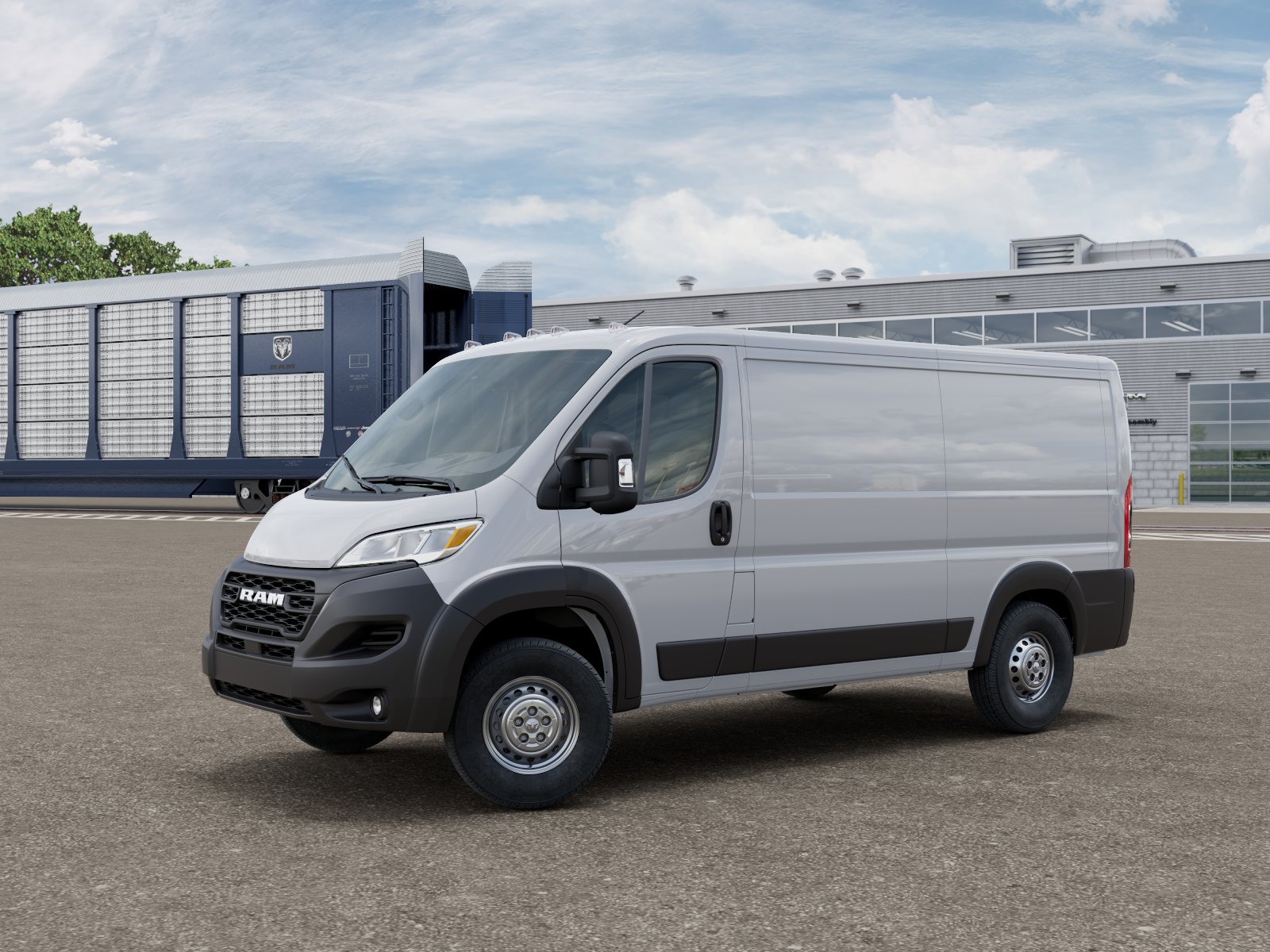 New 2025 Bright White Clearcoat RAM TRADESMAN image 49