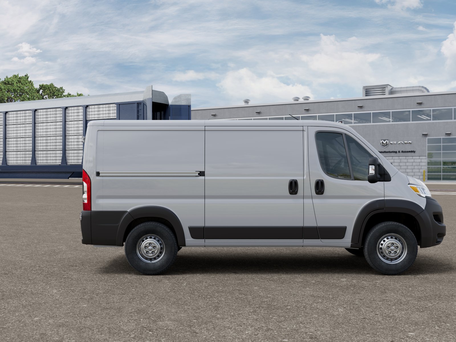 New 2025 Bright White Clearcoat RAM TRADESMAN image 60