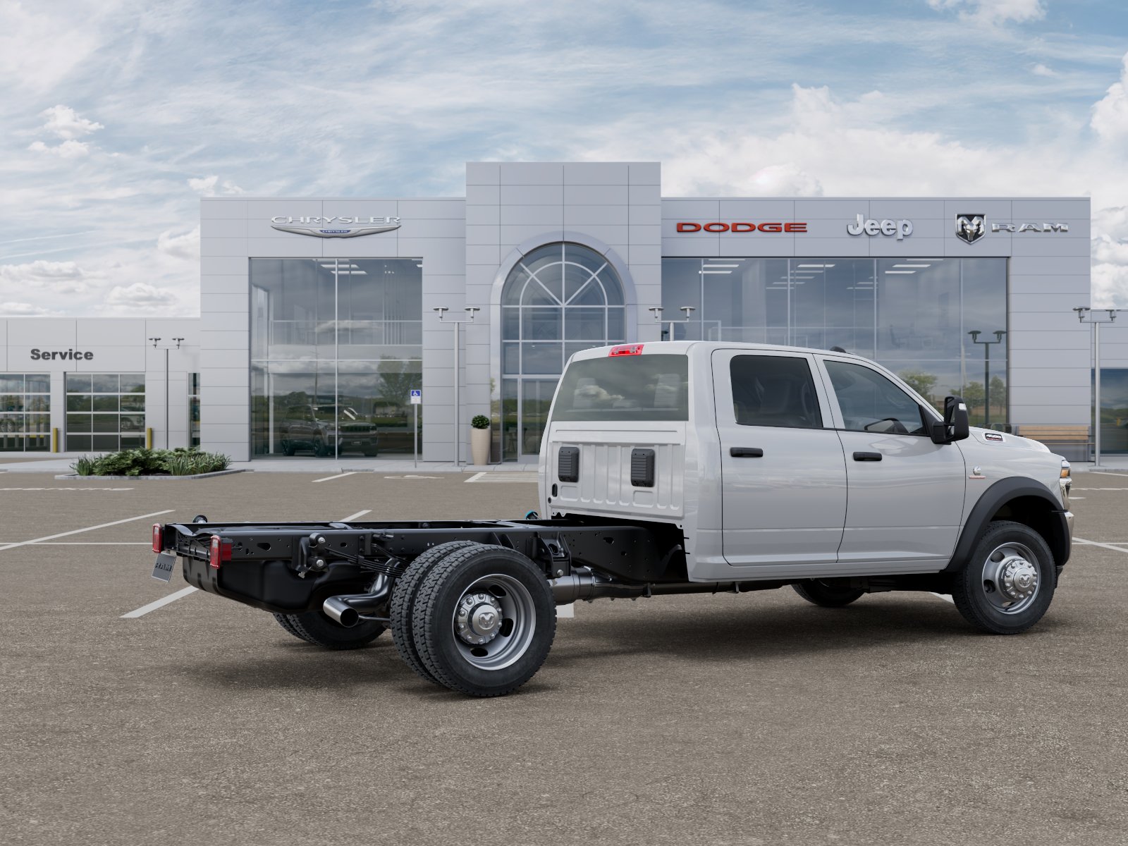 New 2025 Bright White Clearcoat RAM Tradesman image 28