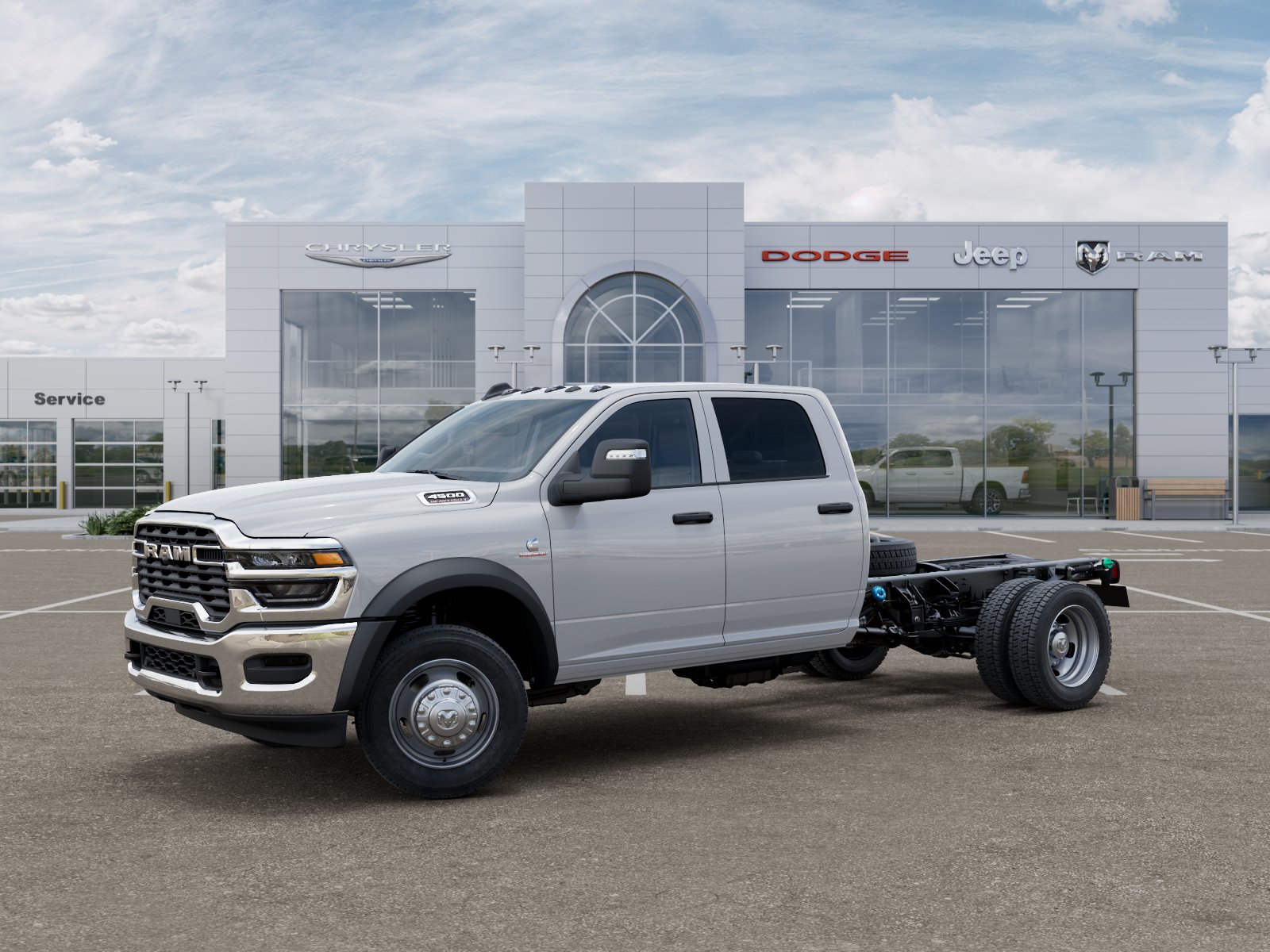 New 2025 Bright White Clear-Coat Exterior Paint RAM Tradesman image 29