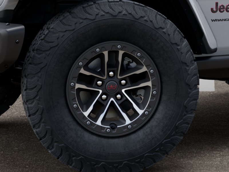 New 2025 Bright White Clear-Coat Exterior Paint Jeep Rubicon X image 42
